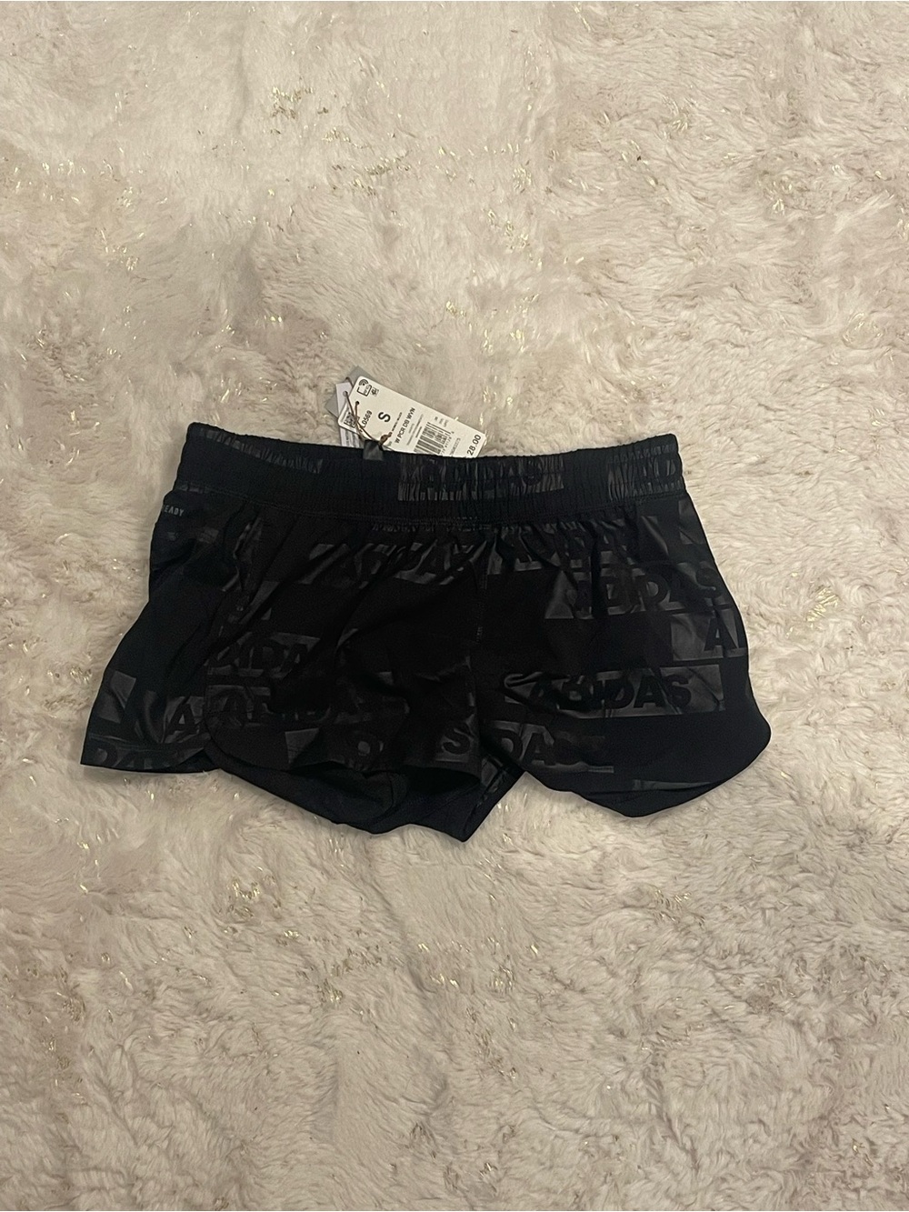 WOMENS BLACK ADIDAS UMBRO TYPE SHORTS SMALL NEW NWT